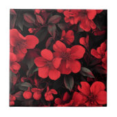 Bohoヴィンテージバラ廊下の壁用セラミックタイル タイル (正面)