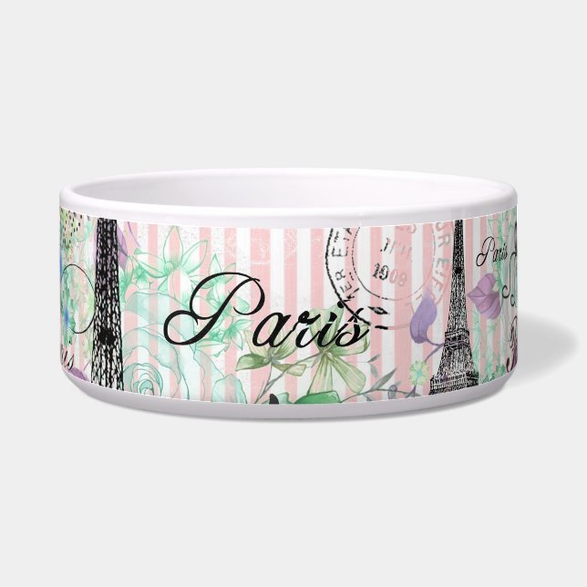 Bohoヴィンテージマヌイムブラックピンクローズフローラ ボウル (左)