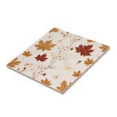 Bohoヴィンテージメープル離れスウィンターフローラルパターン タイル (側面)