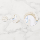 Bohoヴィンテージロッキング馬カウボーイベビーシャワー コンフェッティ (裏面)