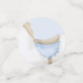 Bohoヴィンテージロッキング馬カウボーイベビーシャワー コンフェッティ (スモール正面)