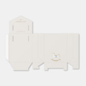 Bohoヴィンテージロッキング馬カウボーイベビーシャワー フェイバーボックス (折り畳みなし)