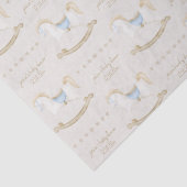 Bohoヴィンテージロッキング馬カウボーイベビーシャワー 薄葉紙 (詳細)