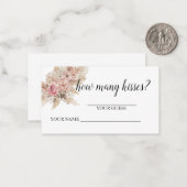 Boho何枚のキスカード ノートカード (正面/裏面インサイチュ)