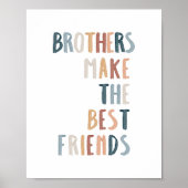 Boho兄弟は友達最高ののプリント ポスター (正面)