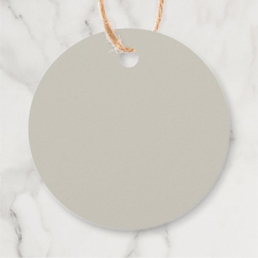 Boho冬の赤ちゃんシャワー茶のパーティー感謝していユー フェイバータグ (裏面)