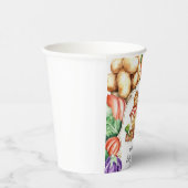 Boho地元で栽培されたファーマーズマーケットベビーシャワー 紙コップ (右)