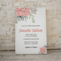 Boho多肉質の水の色の緑のサンゴ赤ちゃんシャワー