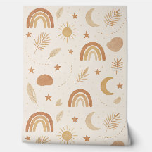 Boho天虹子供部屋壁紙 – 暖