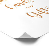 Boho子供部屋は携帯カードやギフトを持つ ポスター (角)