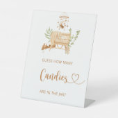 Boho子供部屋キャンディーズ台座標識の数を推測 台座サイン (正面)