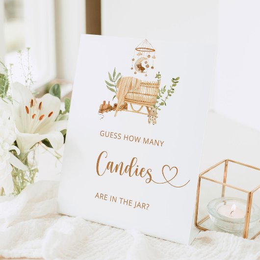 Boho子供部屋キャンディーズ台座標識の数を推測 台座サイン