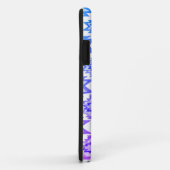 Boho幾何学模様ブルーパープル Case-Mate iPhoneケース (裏面/右)