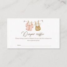 Boho性別リビールヴィンテージ服おむつラッフル