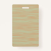 Boho我々は赤ちゃんシャワーを待つことができる バッジ (裏面)