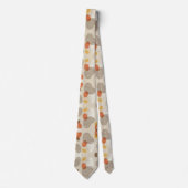 Boho抽象芸術パターン ネクタイ (正面)
