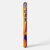 Boho抽象芸術モダンアートワーク iPhoneケース (左側面)