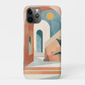 Boho抽象芸術横(10) Case-Mate iPhoneケース (裏)