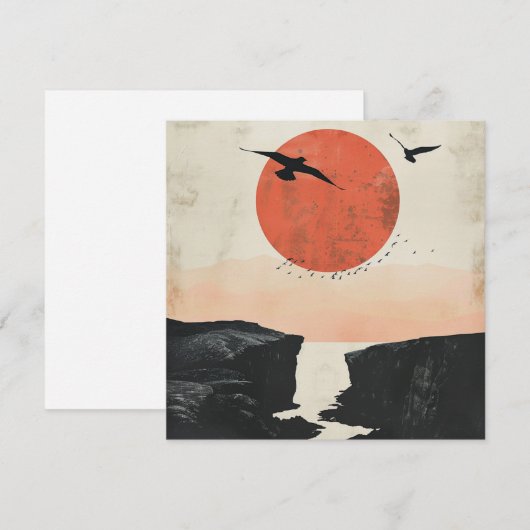 Boho抽象芸術横(12) (正面/裏面)