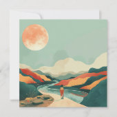 Boho抽象芸術横(14) (正面)