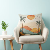 Boho抽象芸術横(16) クッション (椅子)