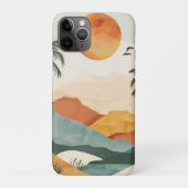 Boho抽象芸術横(16) Case-Mate iPhoneケース (裏)