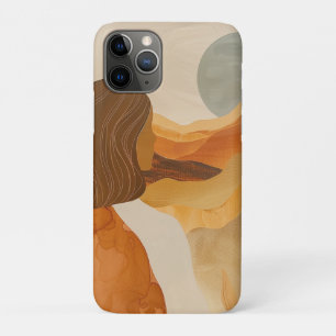 Boho抽象芸術横(17) iPhone 11 Proケース