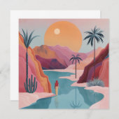 Boho抽象芸術横(18) (正面/裏面)