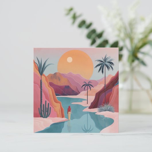 Boho抽象芸術横(18) (スタンド正面)