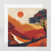 Boho抽象芸術横(19) (正面/裏面)