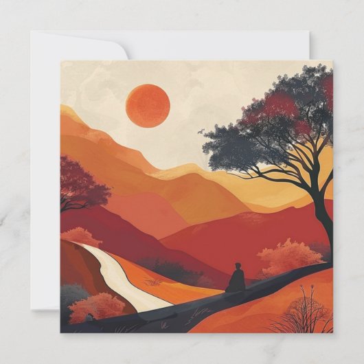 Boho抽象芸術横(19) (正面)