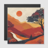 Boho抽象芸術横(19) (正面/裏面)