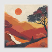 Boho抽象芸術横(19) (正面)