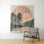 Boho抽象芸術横(1) タペストリー (インサイチュ)