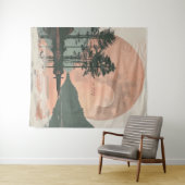 Boho抽象芸術横(1) タペストリー (インサイチュ(横))