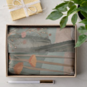 Boho抽象芸術横(20) 薄葉紙 (ギフト)