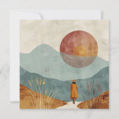 Boho抽象芸術横(23) (正面)