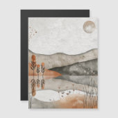 Boho抽象芸術横(3) (正面/裏面)