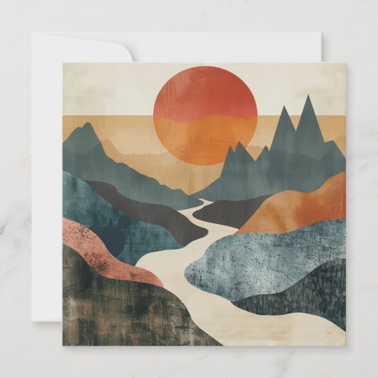 Boho抽象芸術横(5) (正面)