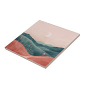 Boho抽象芸術横(7) タイル (側面)