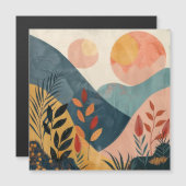 Boho抽象芸術横(8) (正面/裏面)