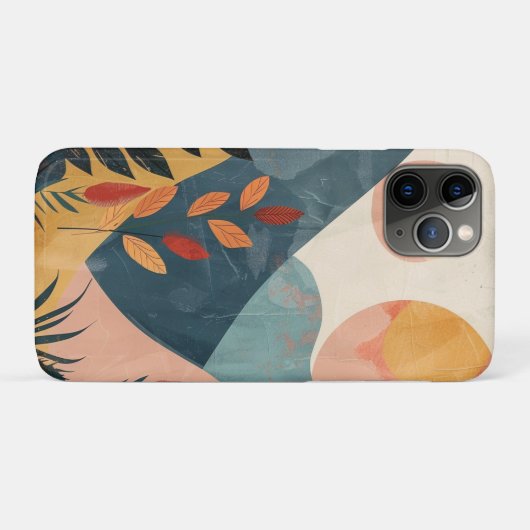 Boho抽象芸術横(8) Case-Mate iPhoneケース (裏面(横))