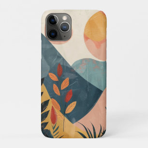 Boho抽象芸術横(8) iPhone 11 Proケース