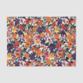 Boho明るい花鳥|過去記事 薄葉紙 (正面)