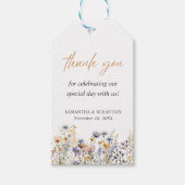 BOHO春サマーワイルドフラワーズ ギフトタグ (正面)