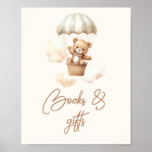 Boho本や贈り物を心から待ち望む ポスター (正面)