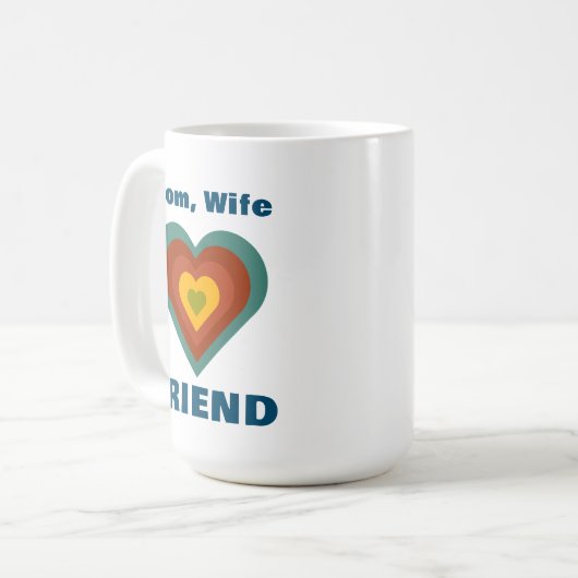 BOHO母、妻、友人 コーヒーマグカップ (正面左)