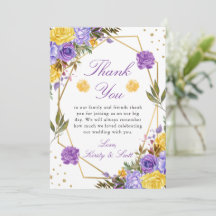 Boho水カラー春の花金ゴールドフレーム結婚ズ