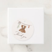 Boho水彩赤ちゃん服女の子の赤ちゃんシャワー フェイバータグ (インサイチュ)