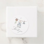 Boho水彩赤ちゃん服Boy赤ちゃんシャワー フェイバータグ (インサイチュ)